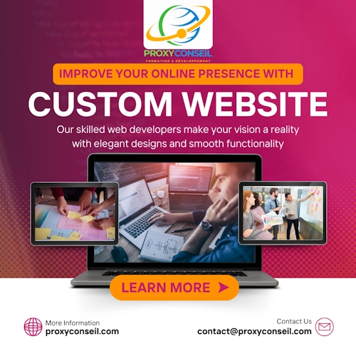 ProxyConseil - Création de Sites Web sur Mesure