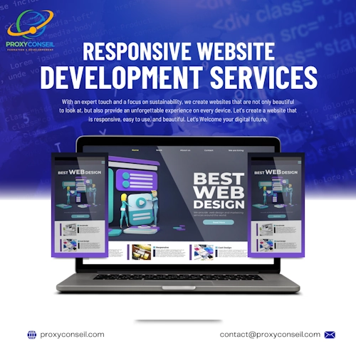 ProxyConseil - Développement Web Adaptatif et Responsive